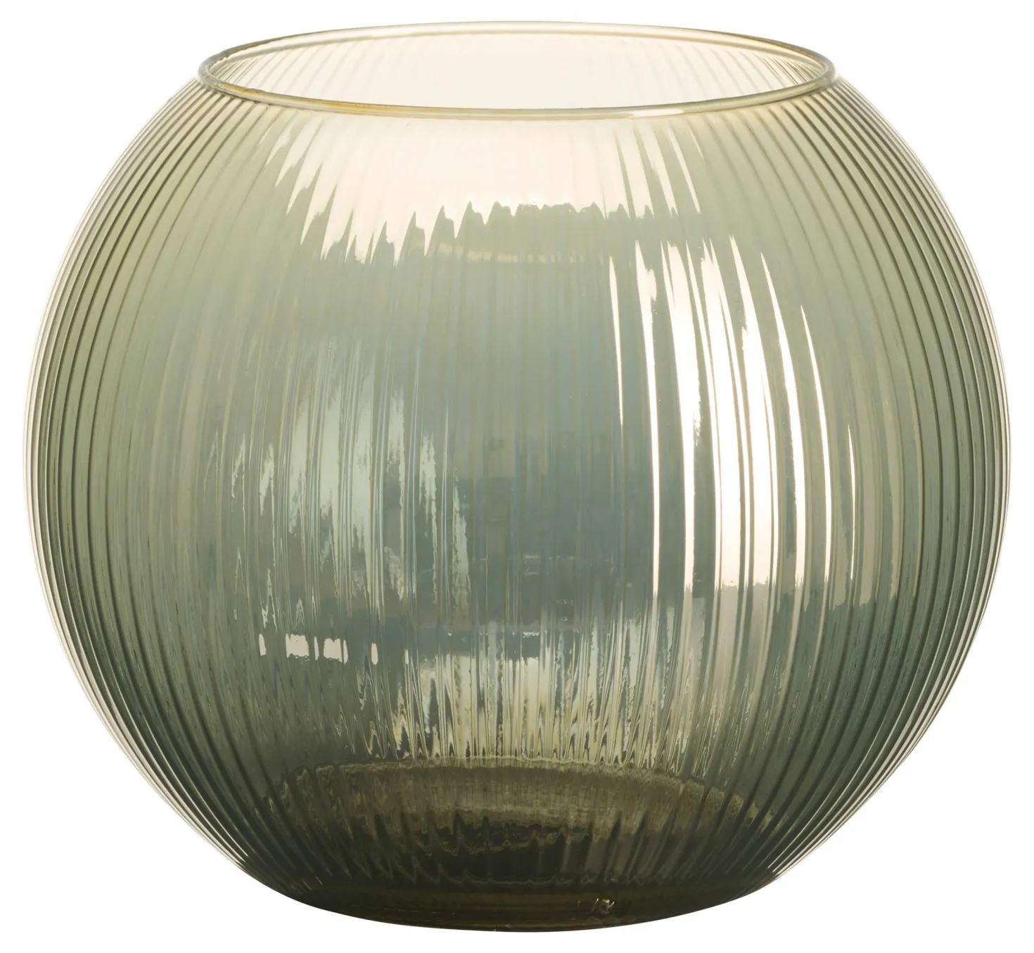 Windlicht Elysia | 19 x 19 x 16 cm | gold | kugelförmig