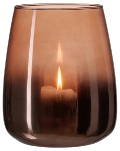 Windlicht Gloria | 19 x 19 x 23 cm | rose