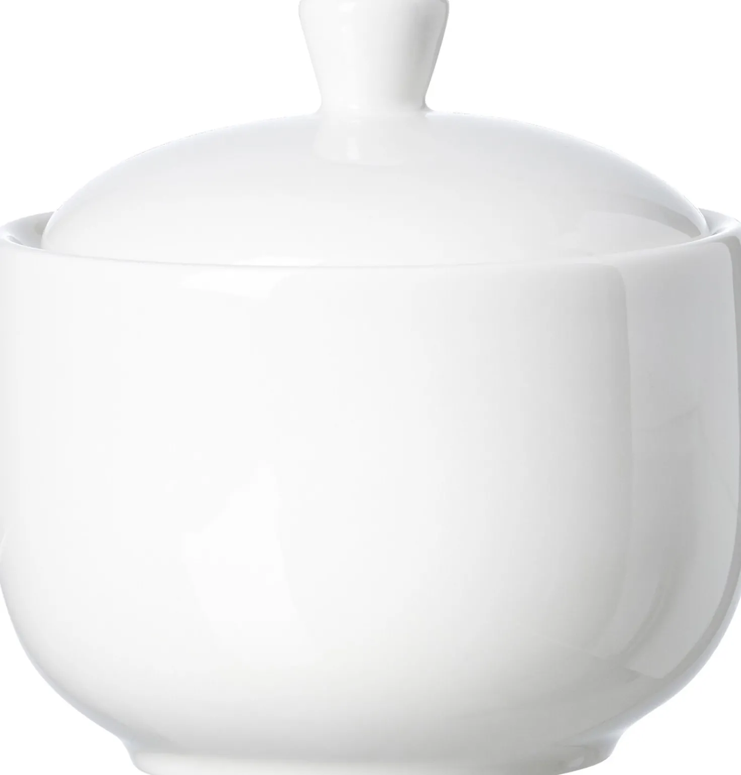 Zuckerdose Skagen | 10 x 10 x 10 cm | weiss